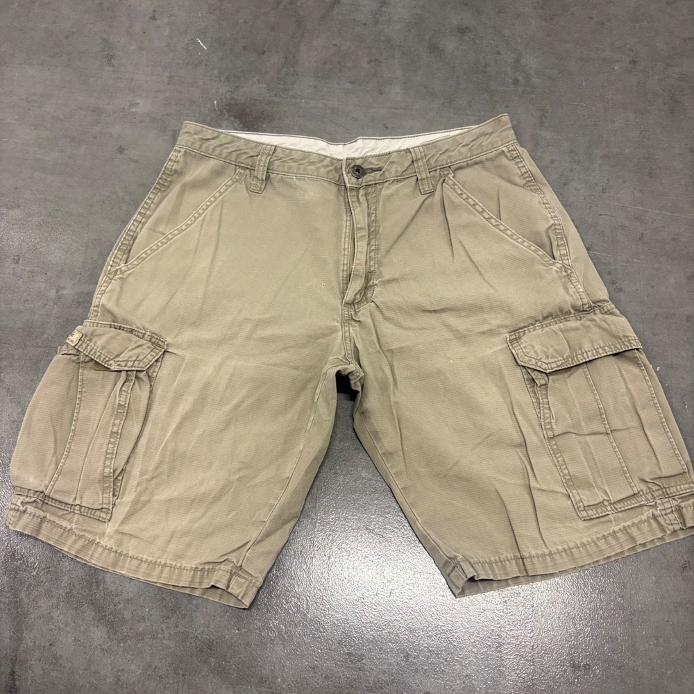 Vintage Y2K/2000s Khaki grey Cargo Shorts Size 30 Outdoors Hiking